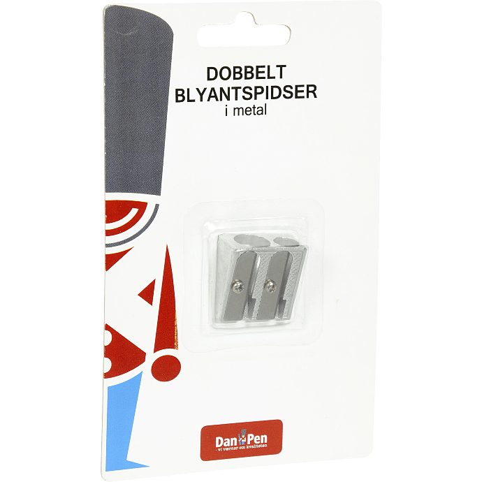 Danpen dobbelt blyantspidser