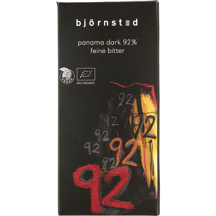 Mørk chokolade 92% kakao øko