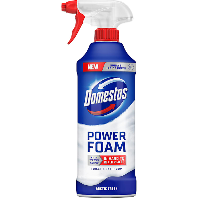 Toiletrens skummende spray