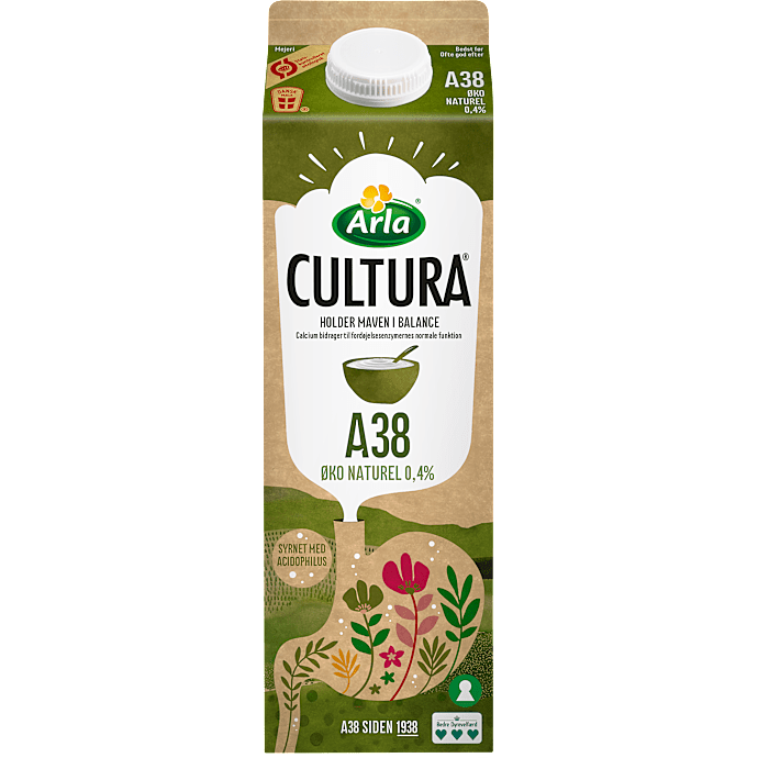 A38 naturel 0,4% fedt øko