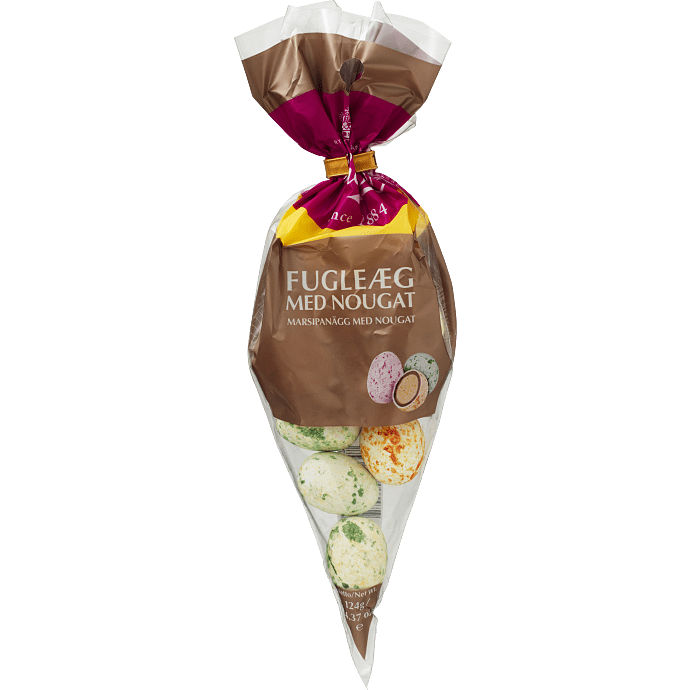 Chokoladeæg m. nougatfyld