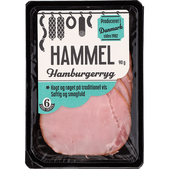 Hamburgerryg i skiver