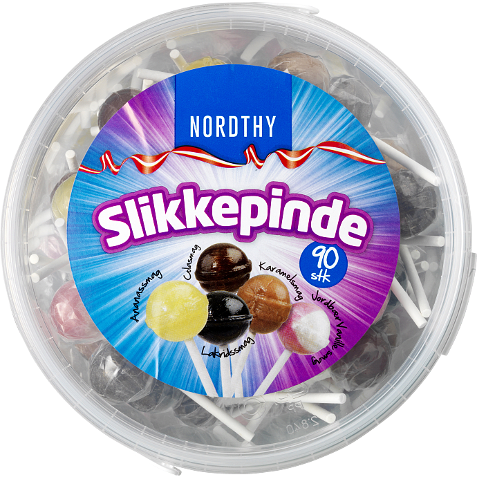 Blandede slikkepinde