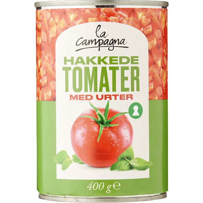 Hakkede tomater m. urter