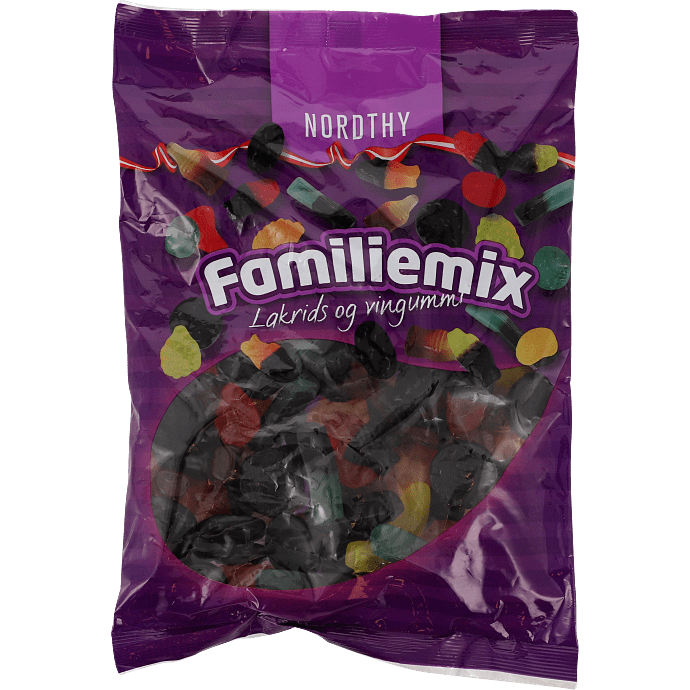 Familiemix Lakrids & Vingummi