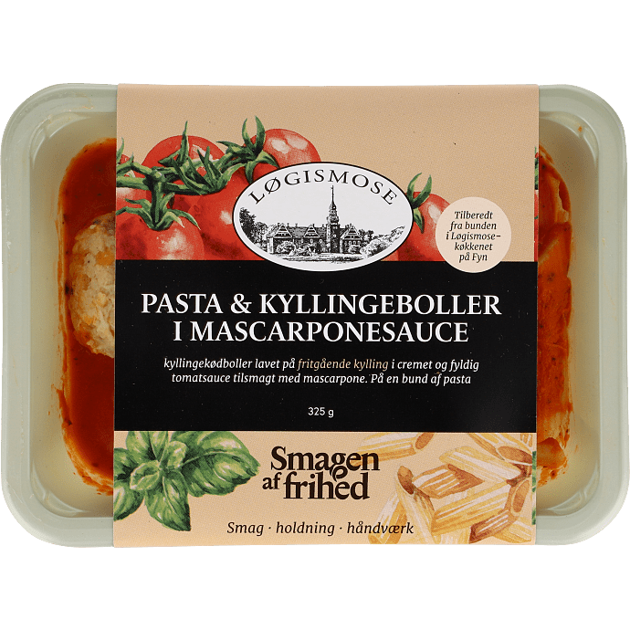 Pasta m. kylling og mascarpone