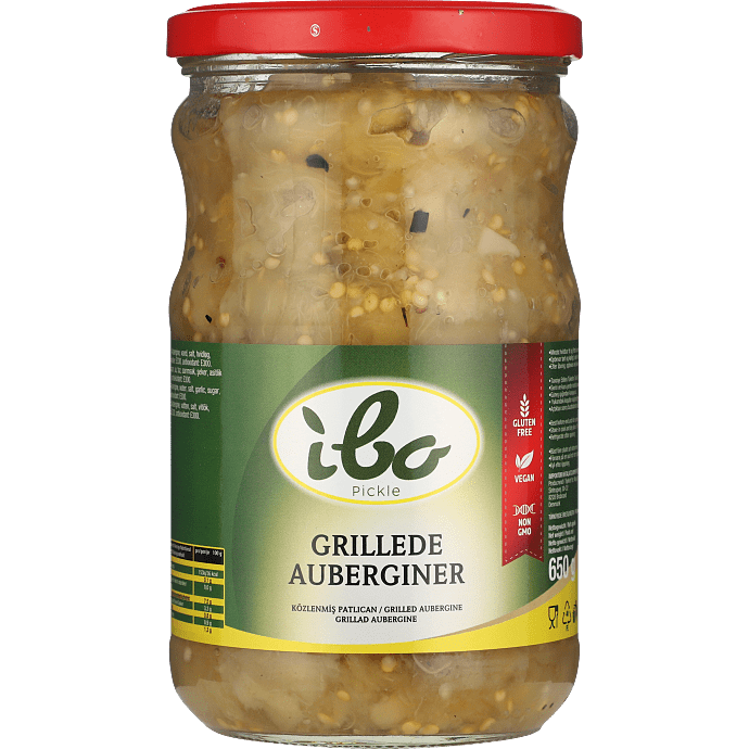 Grillede auberginer