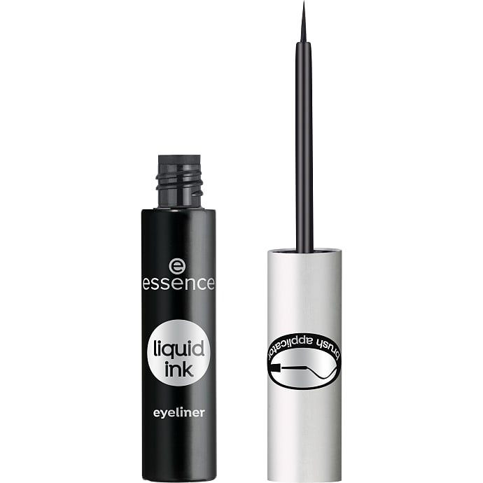 Flydende eyeliner Black