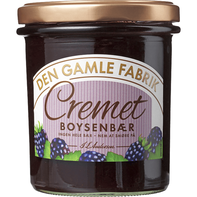 Cremet boysenbærmarmelade