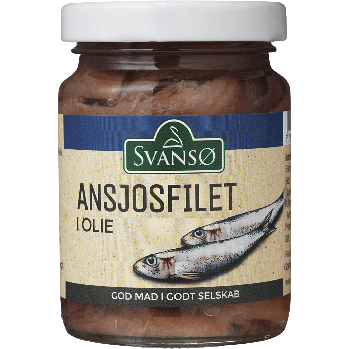 Ansjosfileter i olie