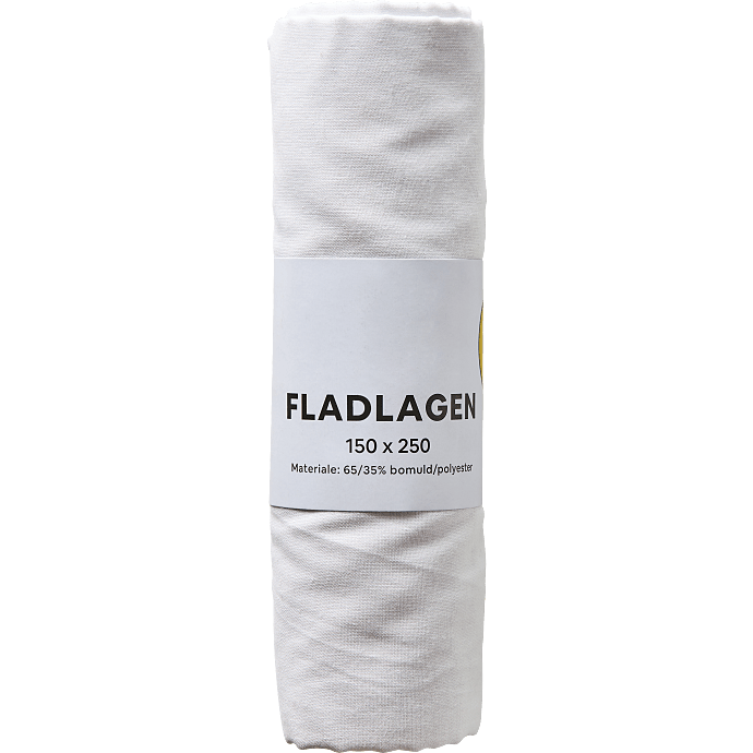 Fladlagen - hvid