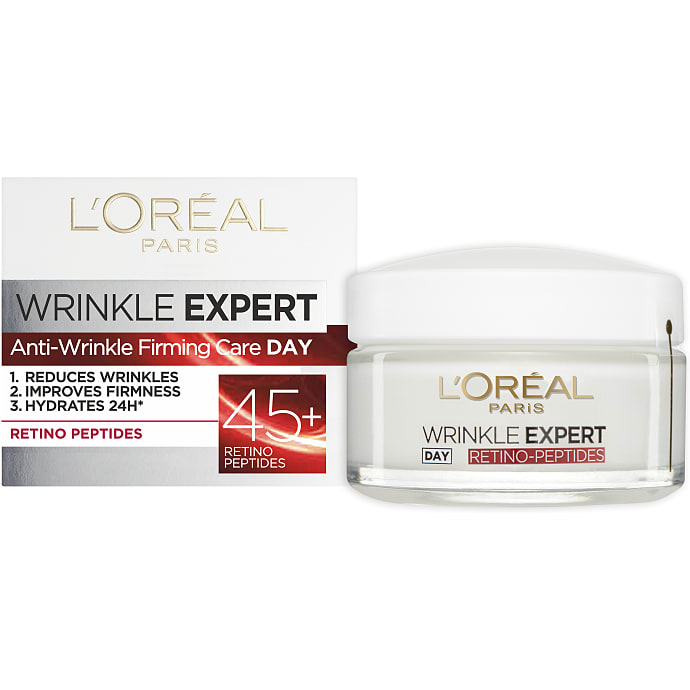 Anti-rynke dagcreme m. retinol og reptider