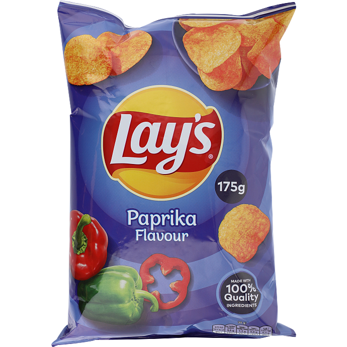 Chips m. paprika