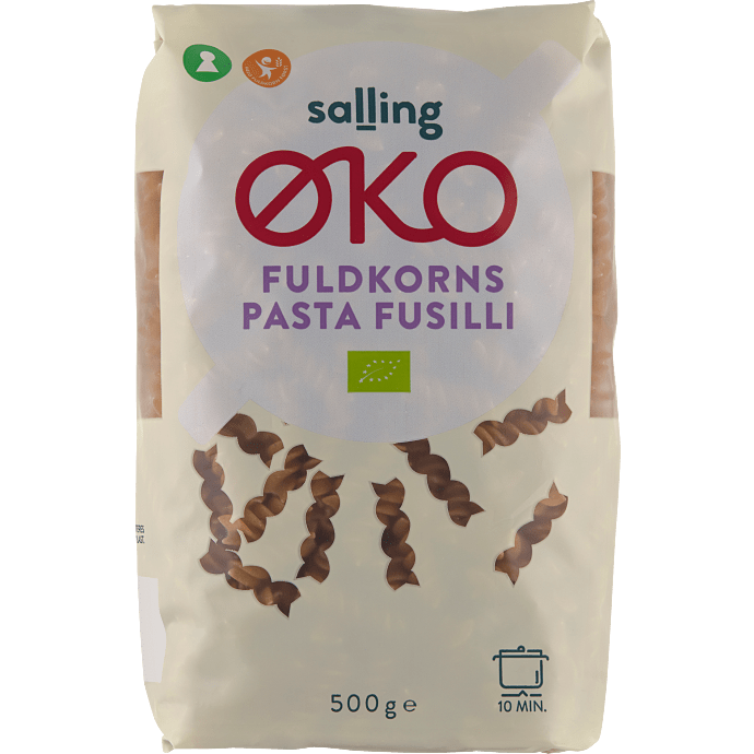 Fusilli m. fuldkorn øko