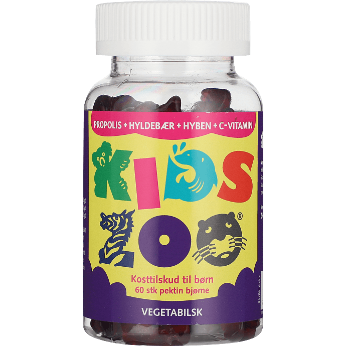 Propolis m. C-vitamin, hyldebær og hyben