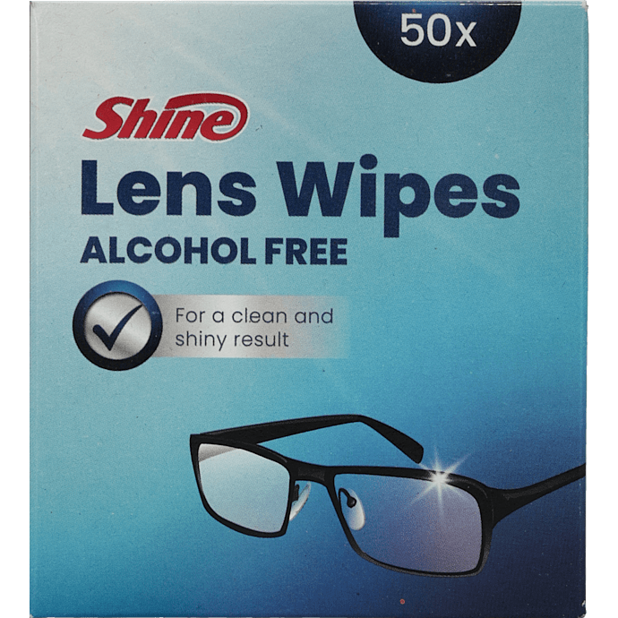 Brillerenseservietter 50 stk.