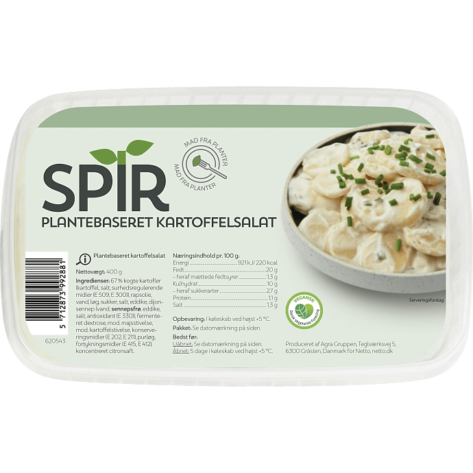 Plantebaseret kartoffelsalat