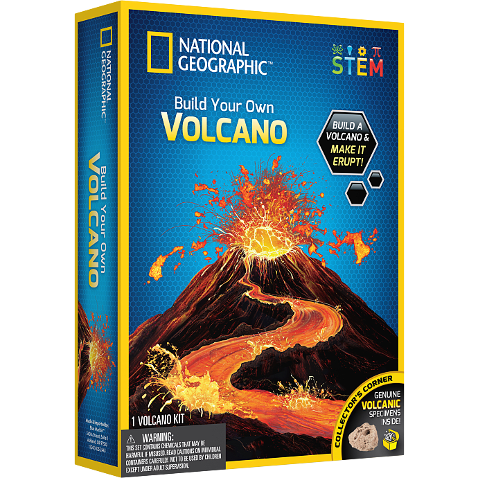 National Geographic vulkan sæt