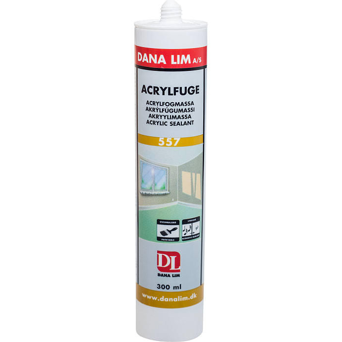 Dana Lim Acrylfuge 557 - hvid