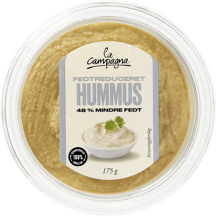 Hummus fedtreduceret