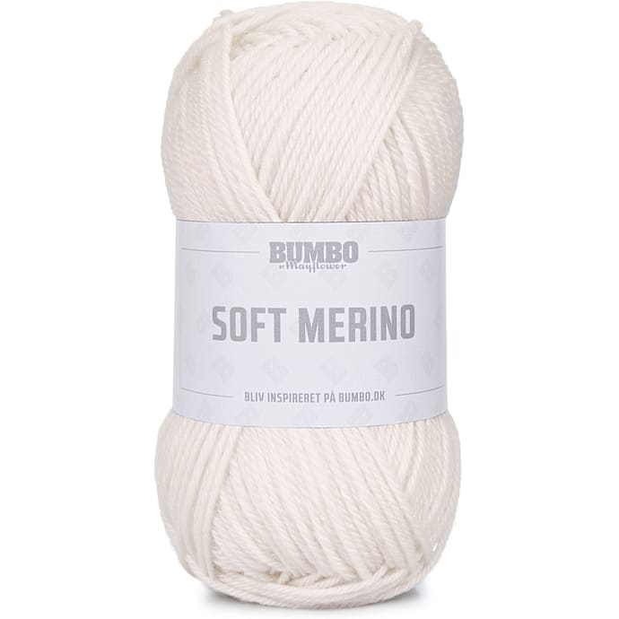 BUMBO Soft Merino Uldgarn - Råhvid 102