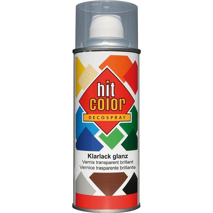 Hit Color spraymaling blank 0,4 liter - klarlak