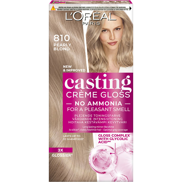 Toningsfarve 810 Pearly Blond u. ammoniak