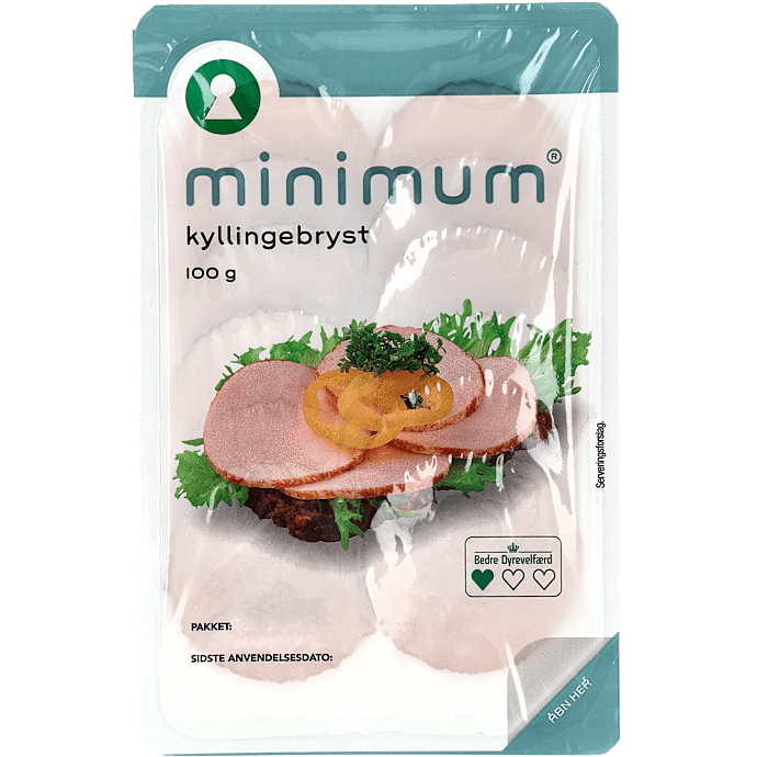 Kyllingebryst i skiver