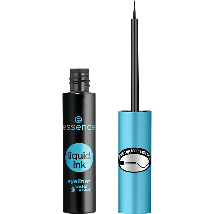 Flydende eyeliner Black vandfast