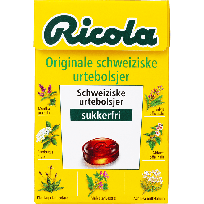 Pastiller m. urtesmag sukkerfri