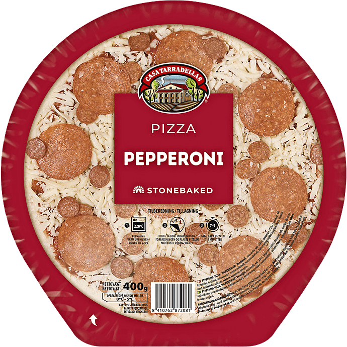 Pizza m. pepperoni