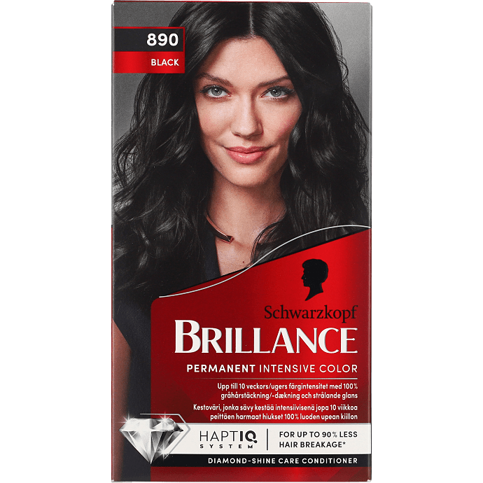 Toningsfarve 890 Black m. serum