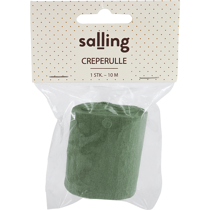 Salling creperulle L:10 meter - Grøn