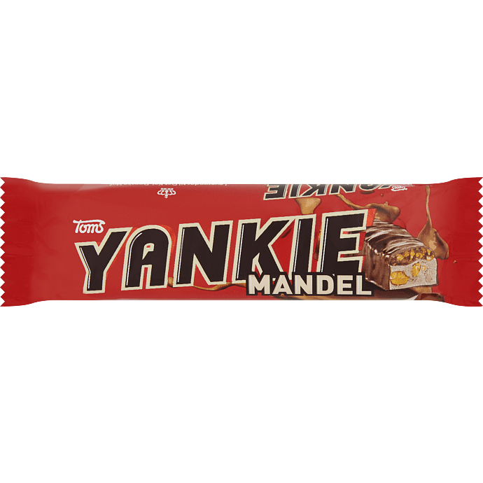 Chokoladebar m. karamel og mandel