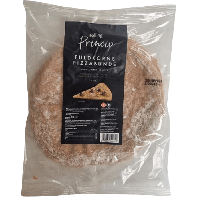 Fuldkornspizzabunde