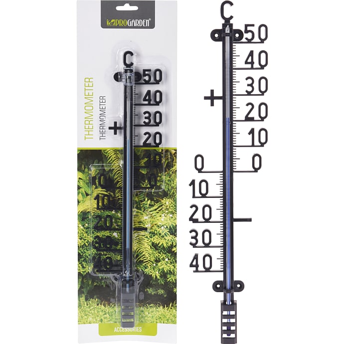 Termometer - sort