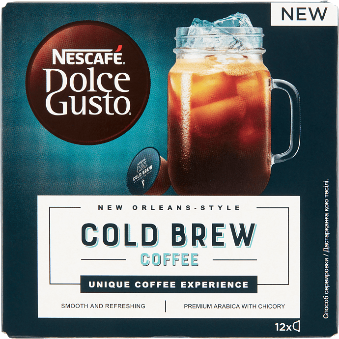 Cold brew kaffekapsler mild