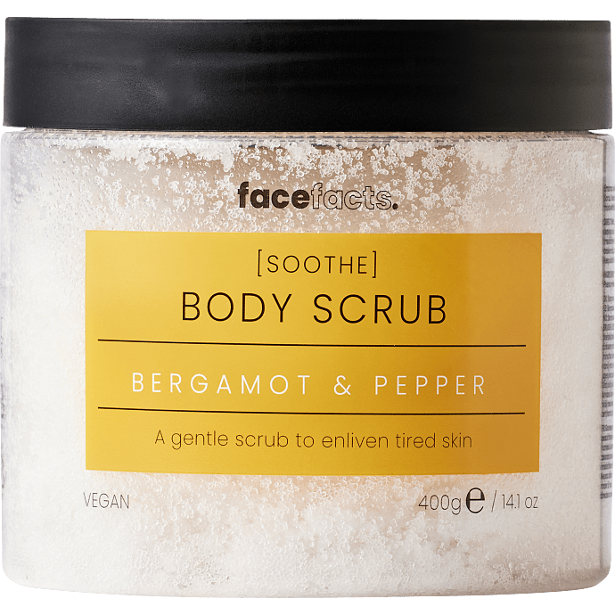 Bodyscrub m. bergamot og peber