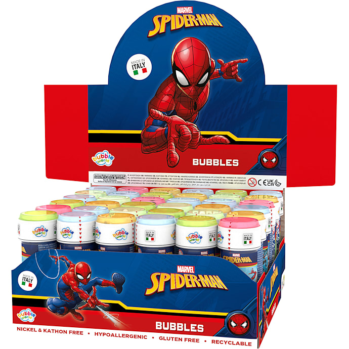 Spiderman sæbebobler 60 ml - flere varianter - assorteret