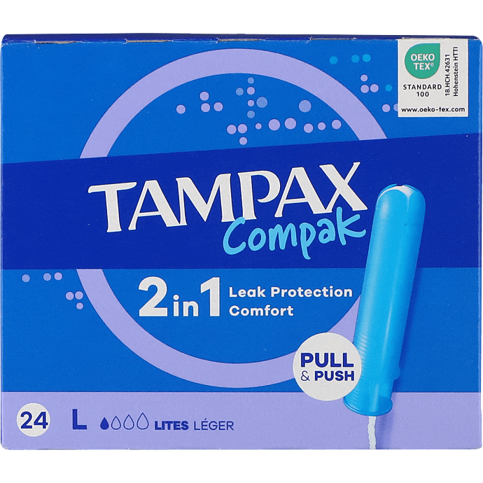 Tamponer m. indføringshylster let sugevne