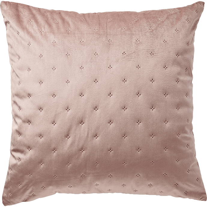 Salling pyntepude - rosa velour