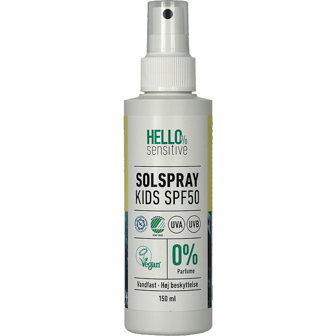 Solspray kids SPF50 parfumefri