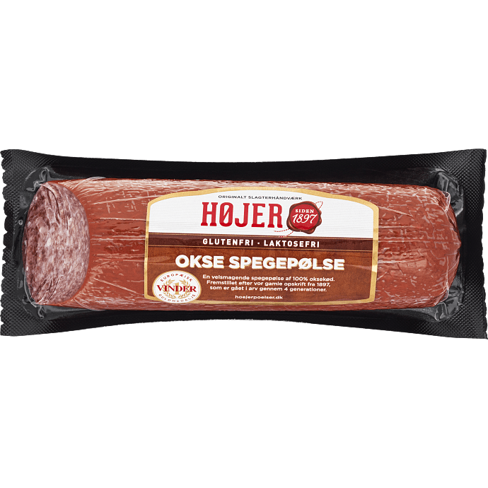 Oksespegepølse