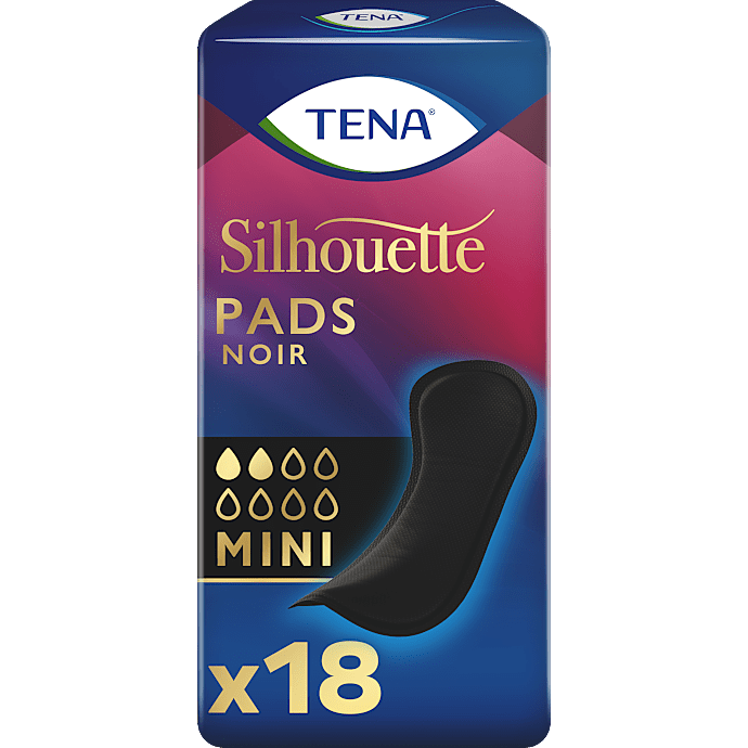 Sorte trusseindlæg mini let sugeevne
