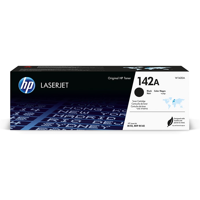 HP 142A original laserjet toner - sort