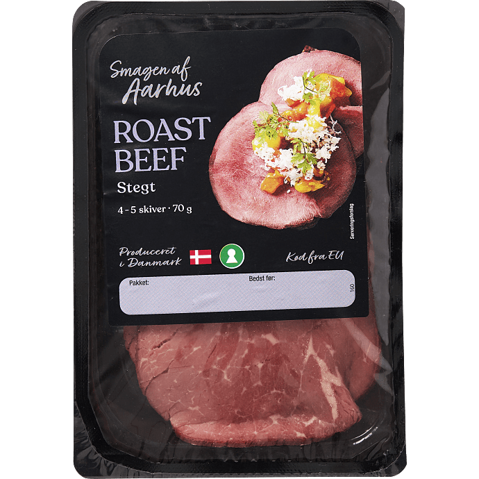 Roastbeef i skiver