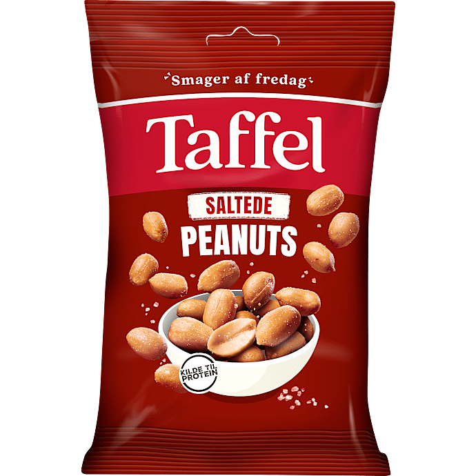Ristede peanuts m. salt