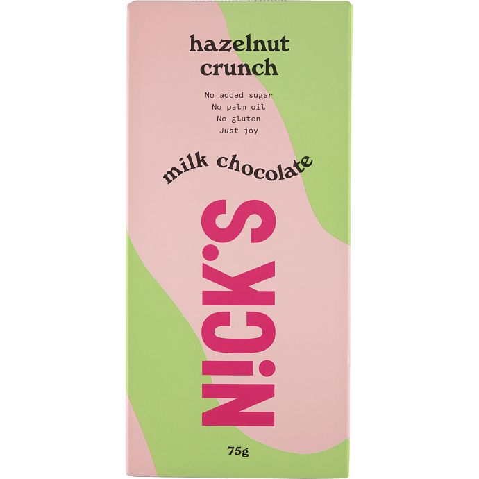 Mælkechokolade m. hasselnødder
