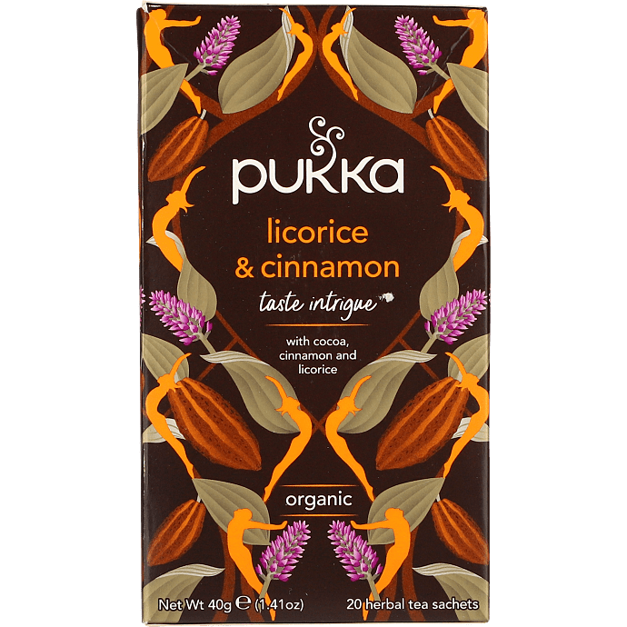 Te m. kakao, lakrids og kanel øko