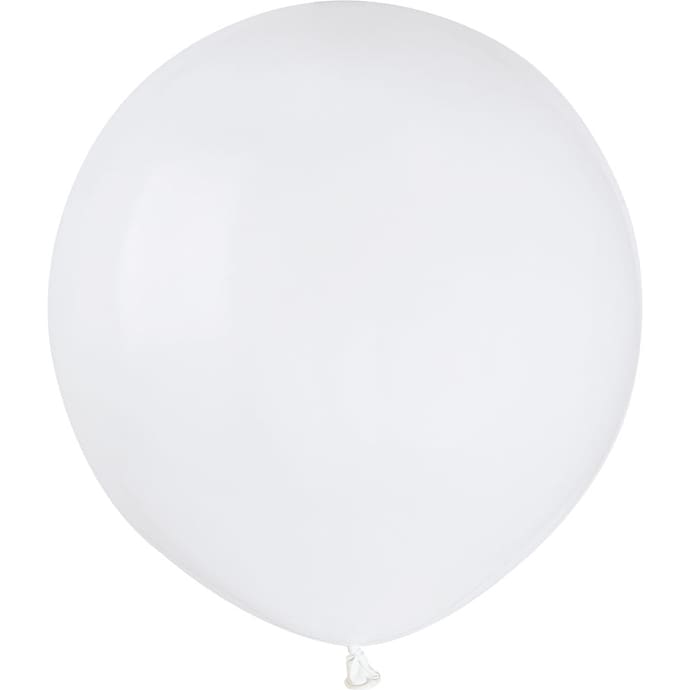 Latexballoner 48 cm 3-pak - hvid